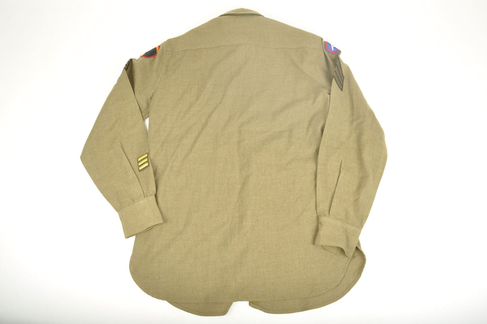 Chemise "moutarde" 66th Infantry Division / datée 1941