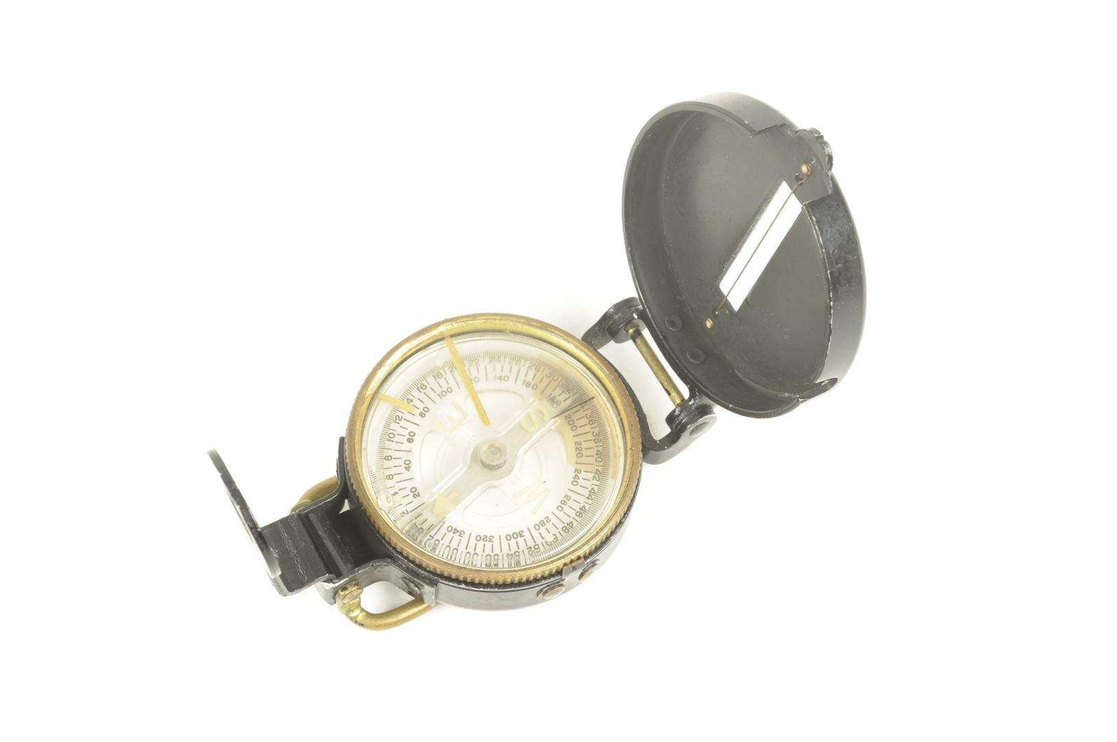Boussole de marche "Terrain" Superior Magneto Corp. avec pochette imprégnée Nominative