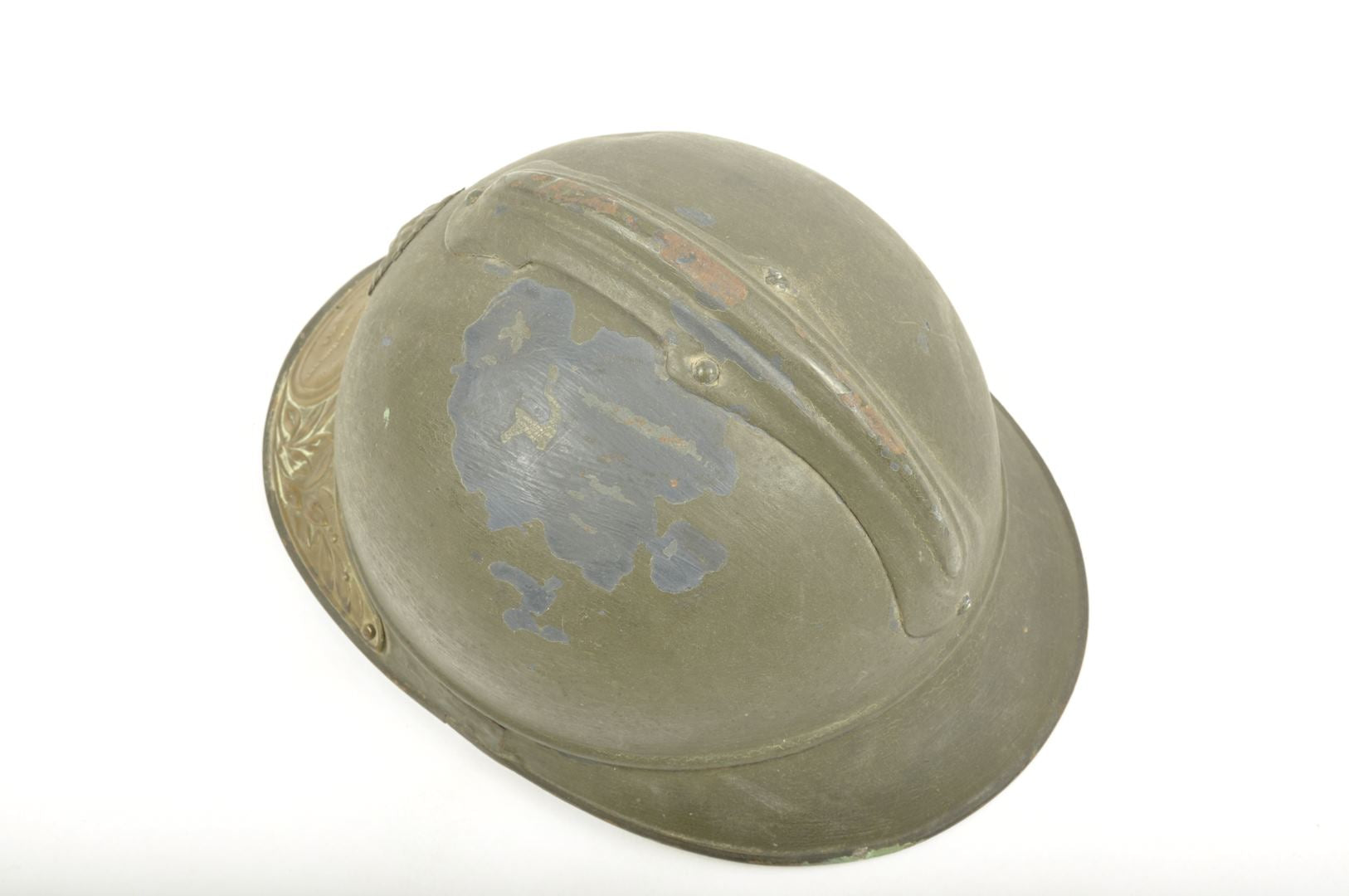 Casque Adrian Modèle 1915 du Lieutenant Colonel Mignon / 72ième et 153ième RI