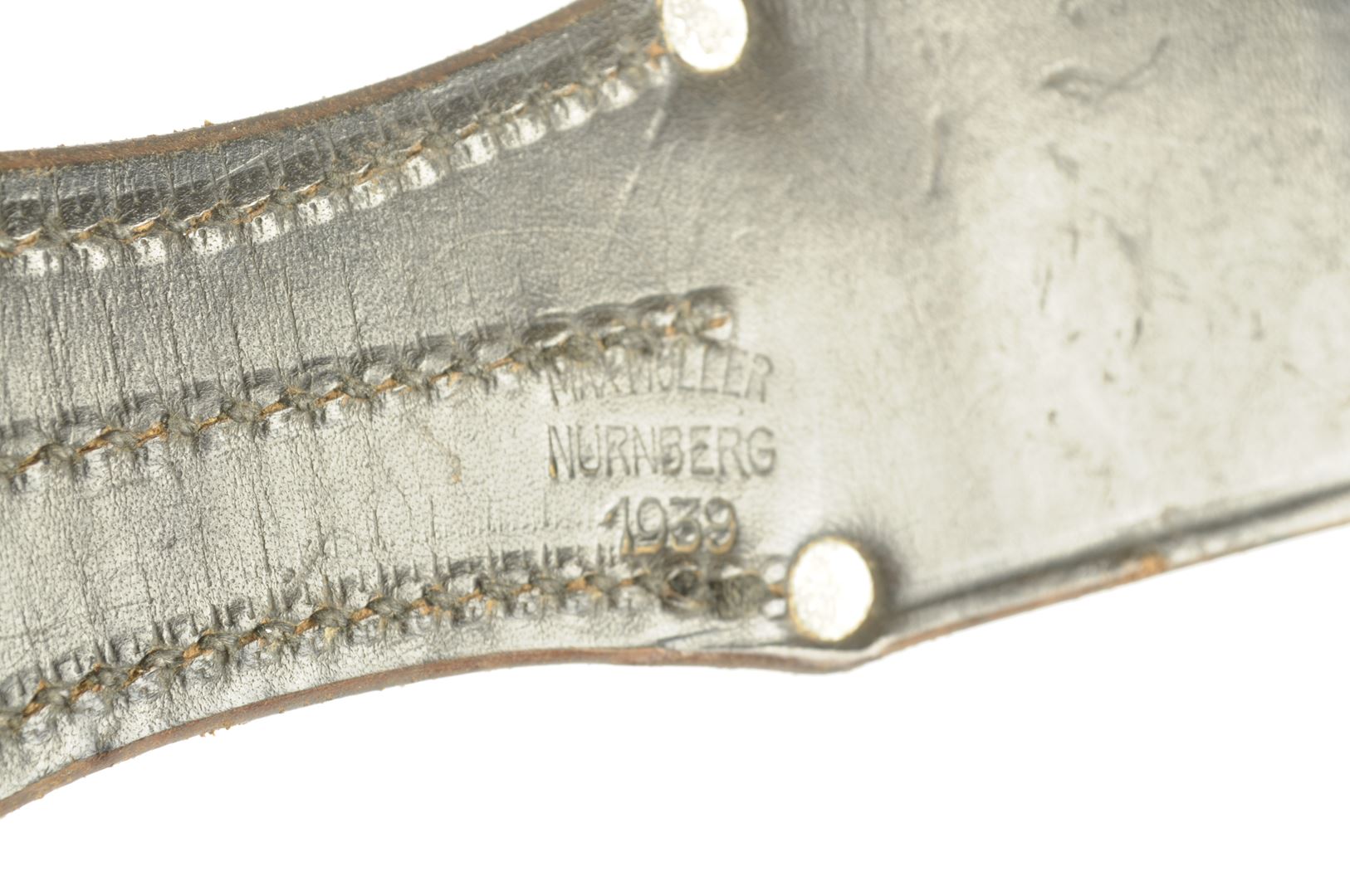 Gousset porte baïonnette 98k daté 1939 / ETAT NEUF