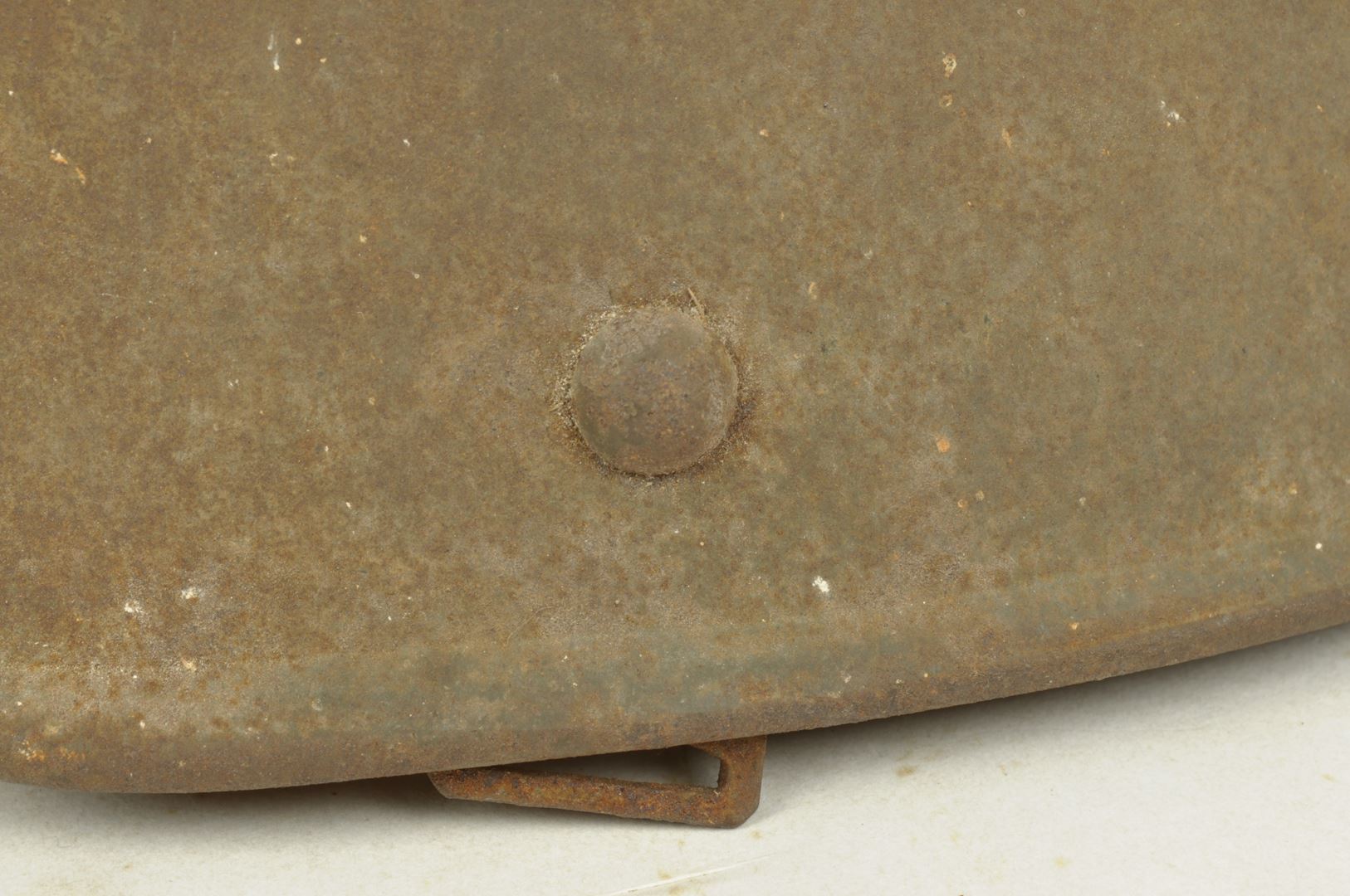 Casque Allemand modèle 1917 sorti de grenier / Alsace