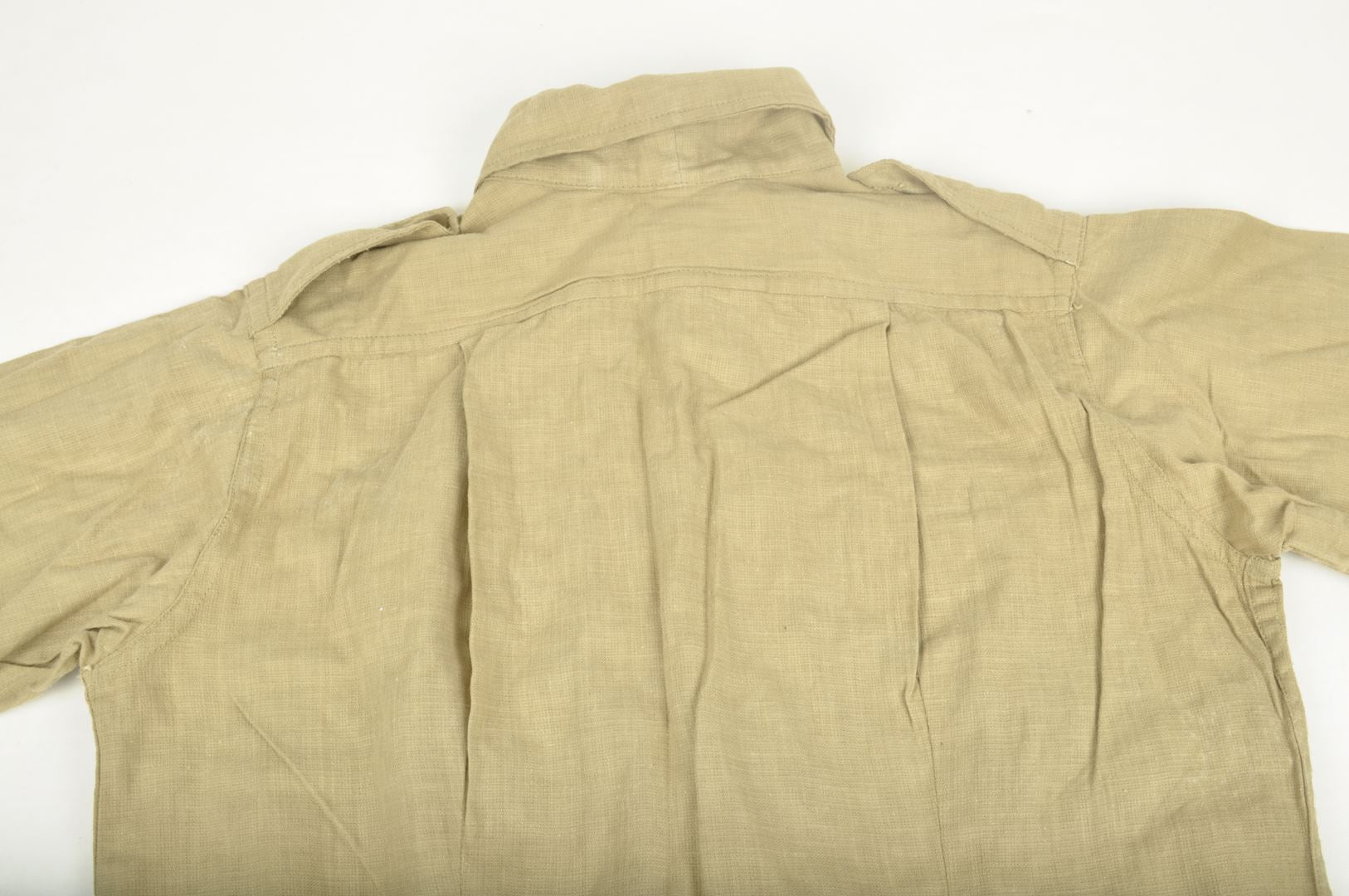 Vareuse tropicale "Bush Jacket" en Aertex de confection Indienne / datée 1943