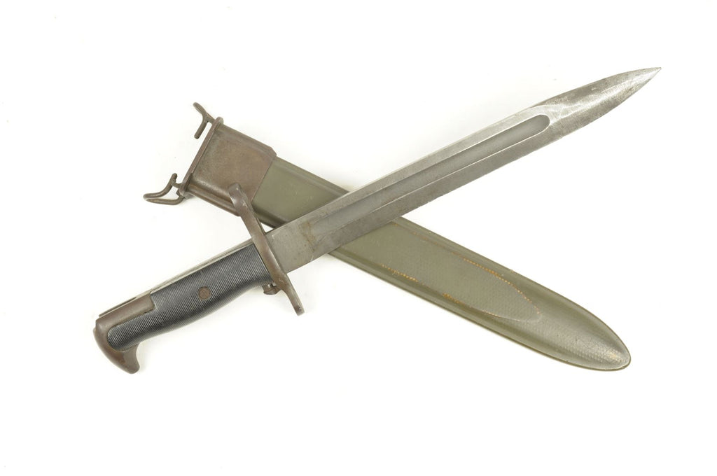 Baïonnette Garand US M1 UC gravée "Aout 44 Maquis du Cheiron" / Provence