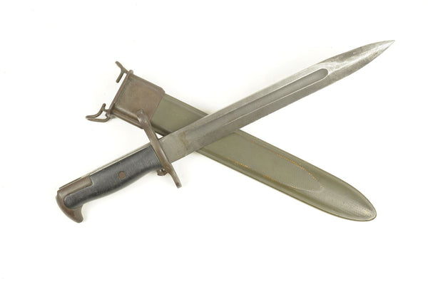 Baïonnette Garand US M1 UC gravée "Aout 44 Maquis du Cheiron" / Provence