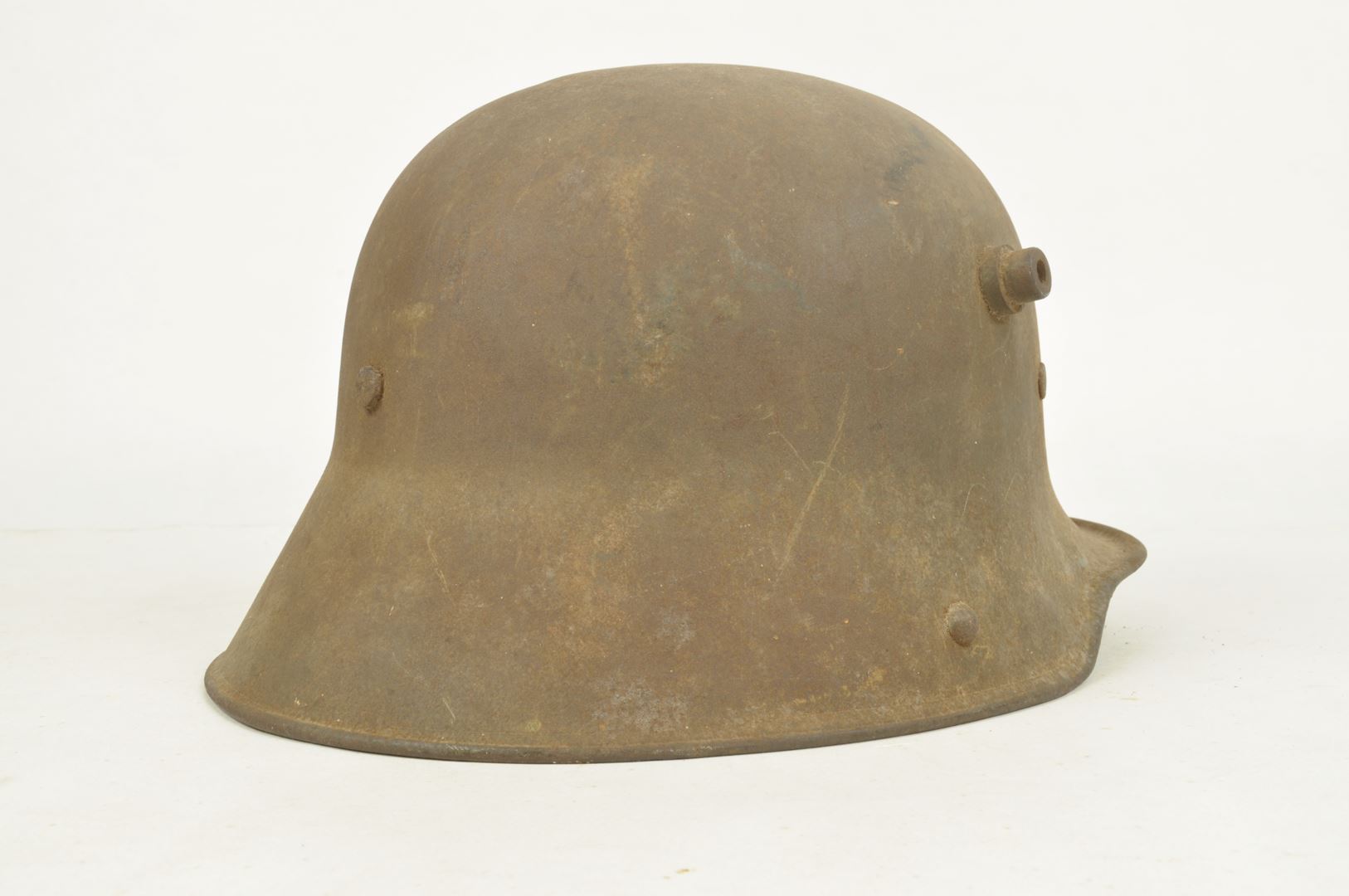 Casque Allemand modèle 1917 sorti de grenier / Alsace