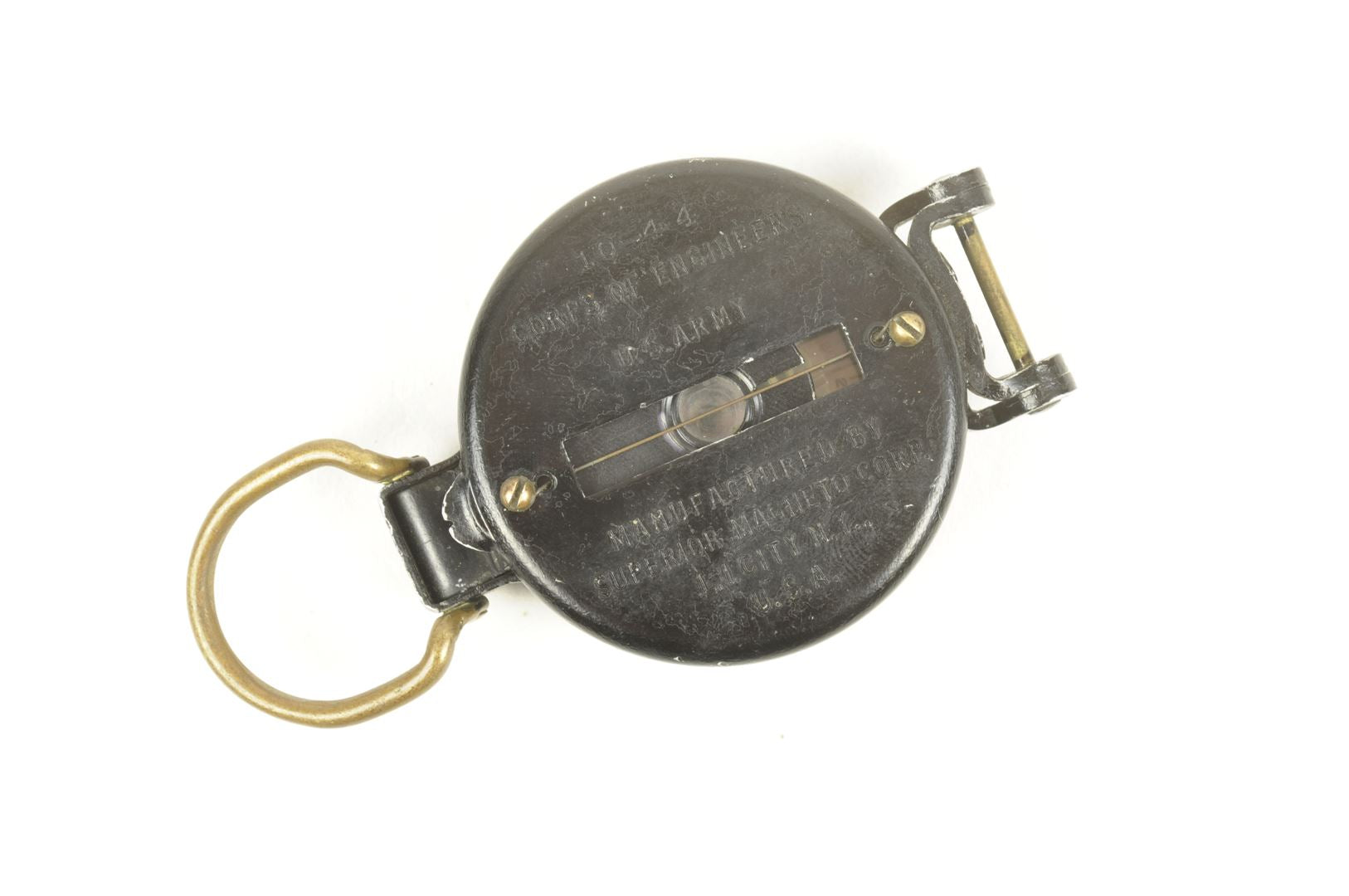 Boussole de marche "Terrain" Superior Magneto Corp. avec pochette imprégnée Nominative