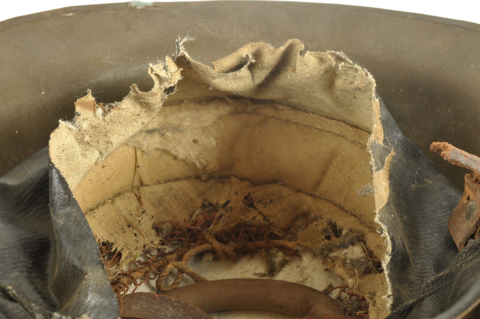 Casque Mark I sorti de grenier / Nominatif / Company F, 325th IR, 82nd ID