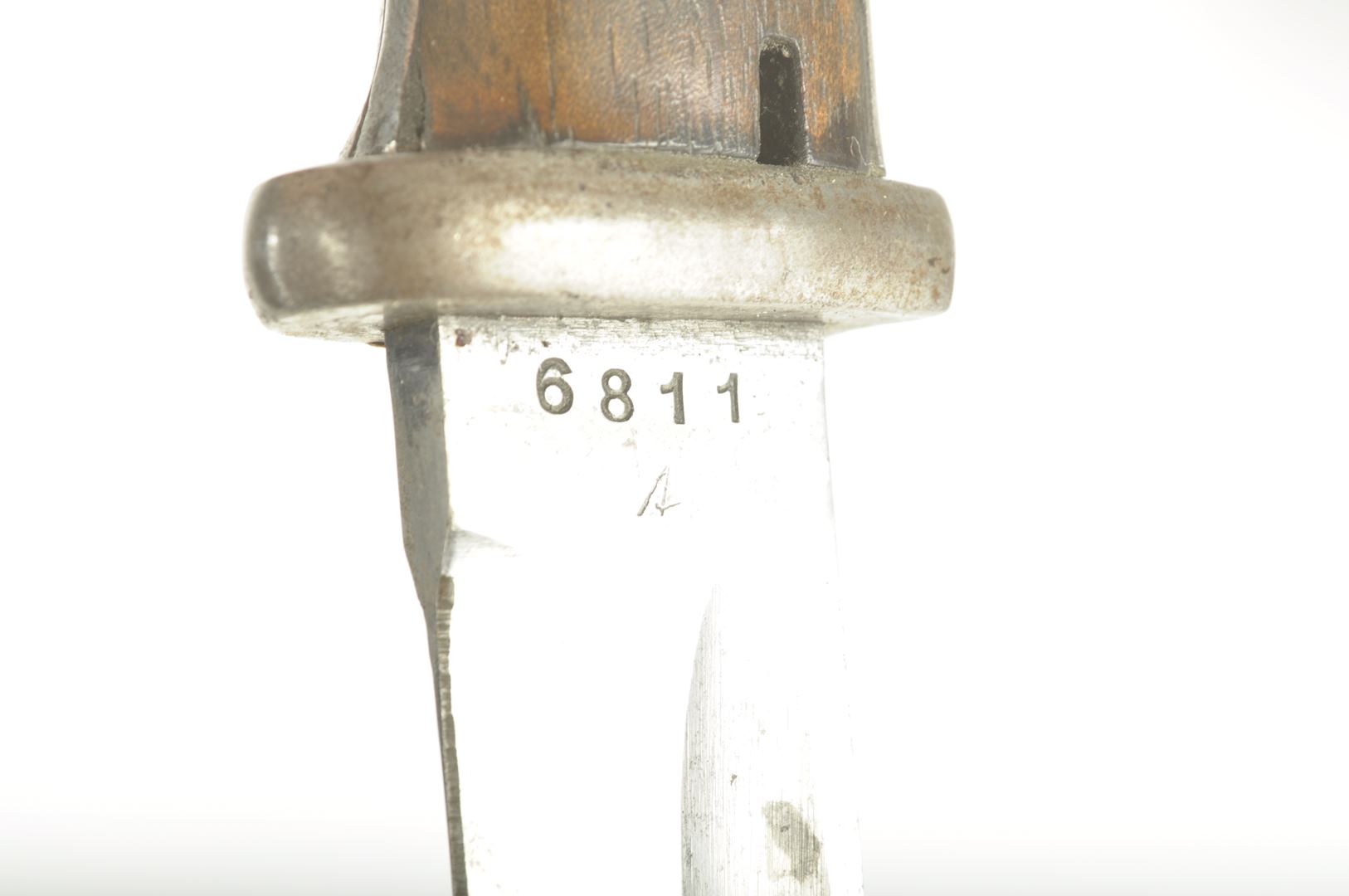 Baïonnette Allemande 84/98 "42 CVL" / Gousset daté 1938