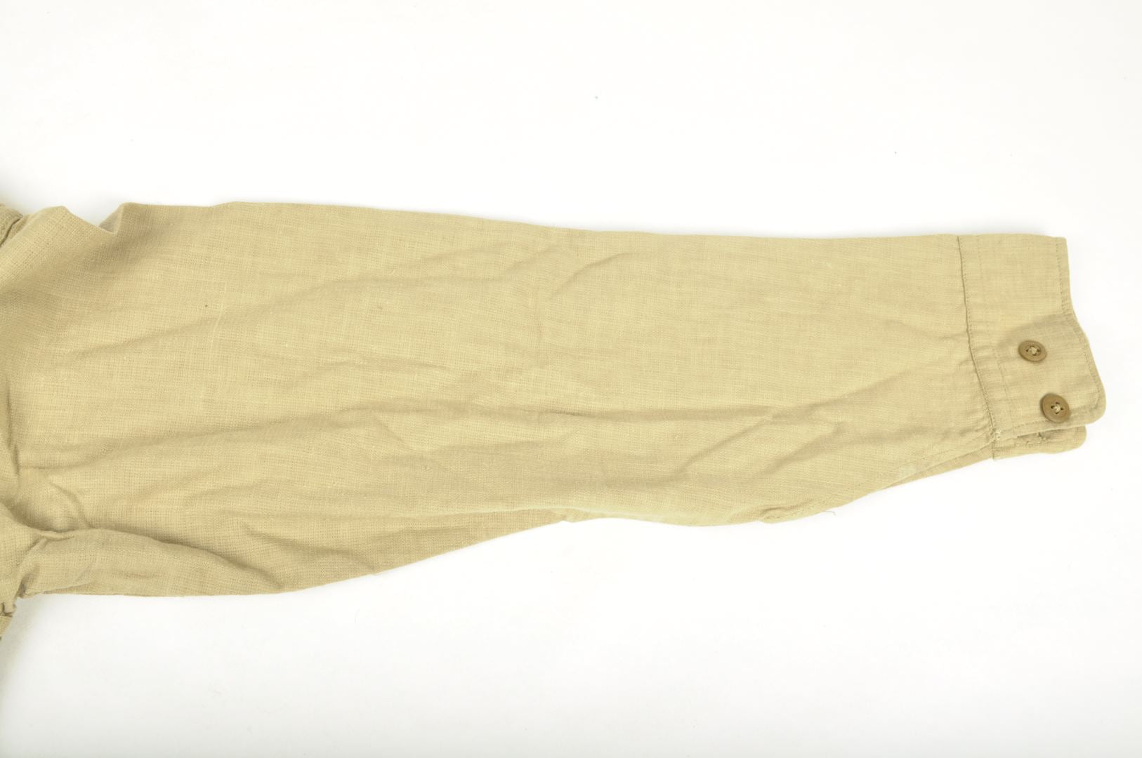 Vareuse tropicale "Bush Jacket" en Aertex de confection Indienne / datée 1943