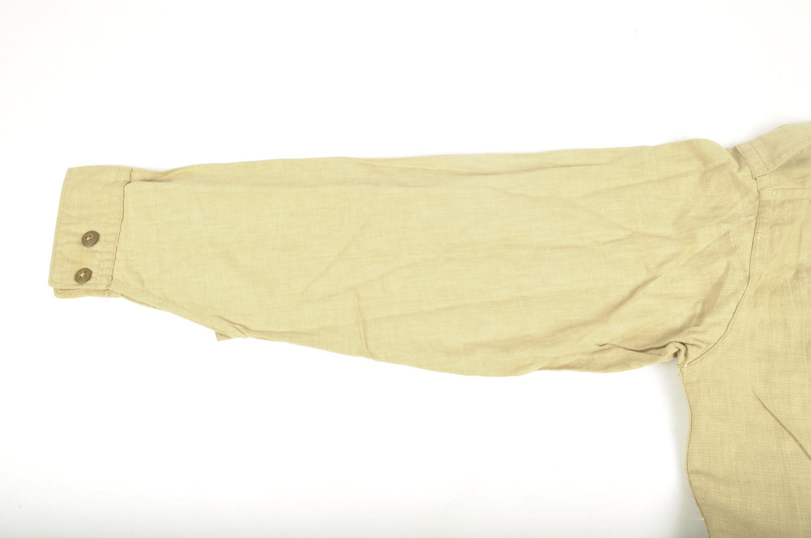 Vareuse tropicale "Bush Jacket" en Aertex de confection Indienne / datée 1943