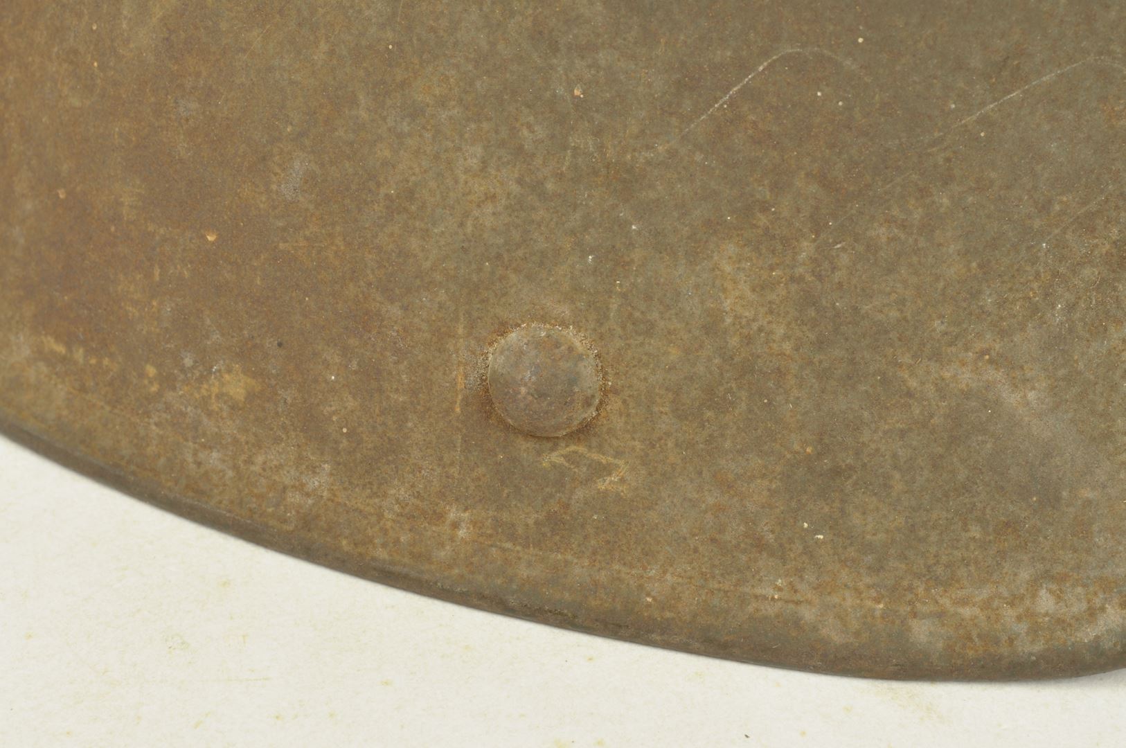 Casque Allemand modèle 1917 sorti de grenier / Alsace