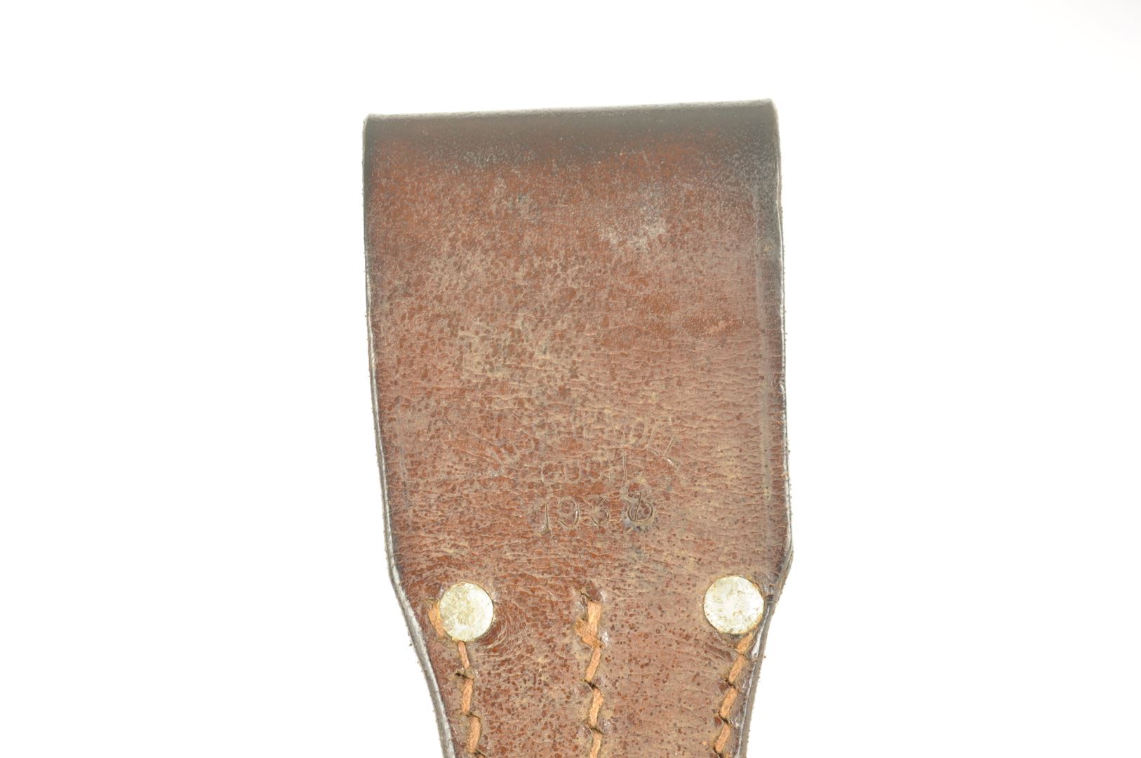 Gousset porte baïonnette 98k daté 1938