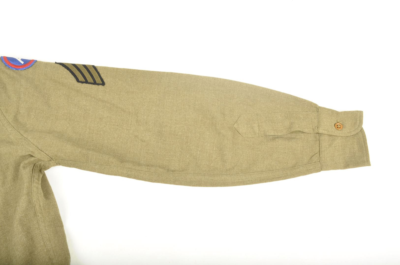 Chemise "moutarde" 66th Infantry Division / datée 1941