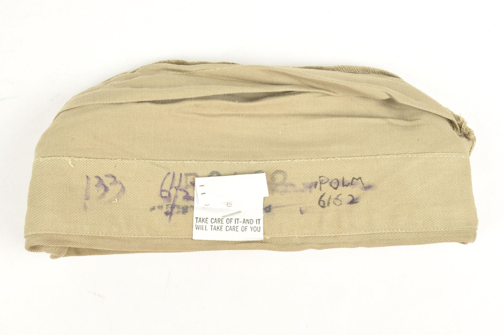 Bonnet de police Artillerie nominatif et identifié / 639th AAA Weapon BN