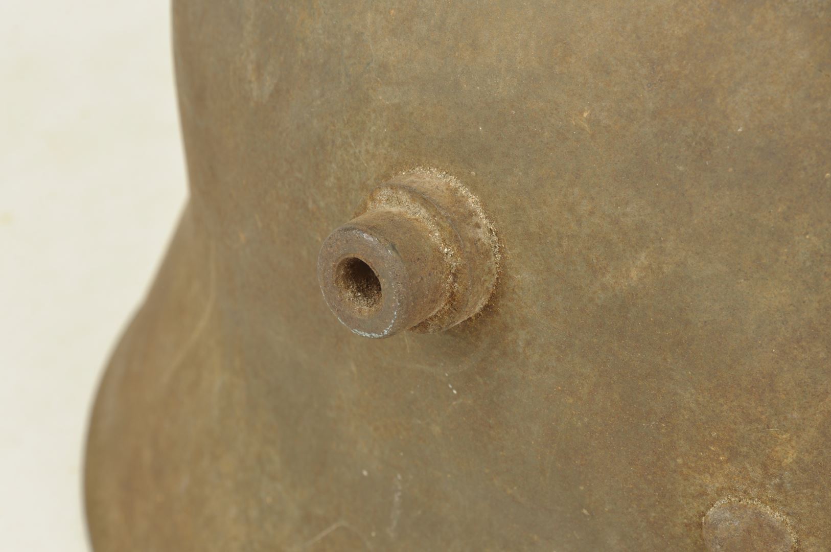 Casque Allemand modèle 1917 sorti de grenier / Alsace