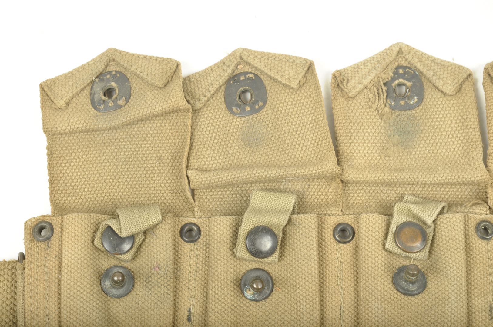 Ceinturon Américain Nominatif modèle 1923 OD3 / daté 1942