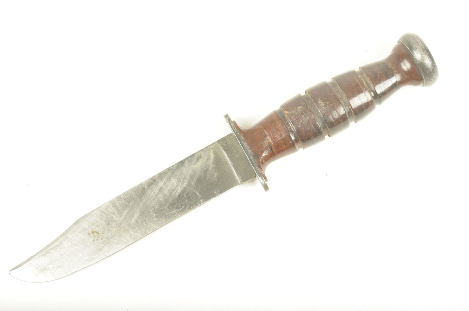 Couteau de combat KA BAR " COMMANDO" NOMINATIF AIR FORCE  / fourreau personnalisé PACIFIQUE