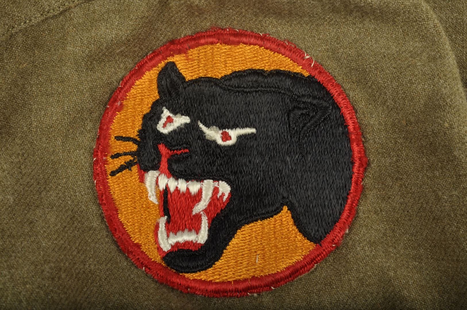 Chemise "moutarde" 66th Infantry Division / datée 1941