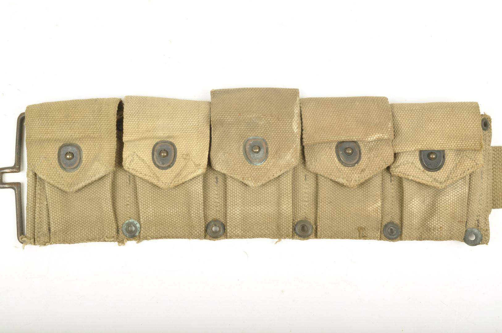 Ceinturon Américain Nominatif modèle 1923 OD3 / daté 1942