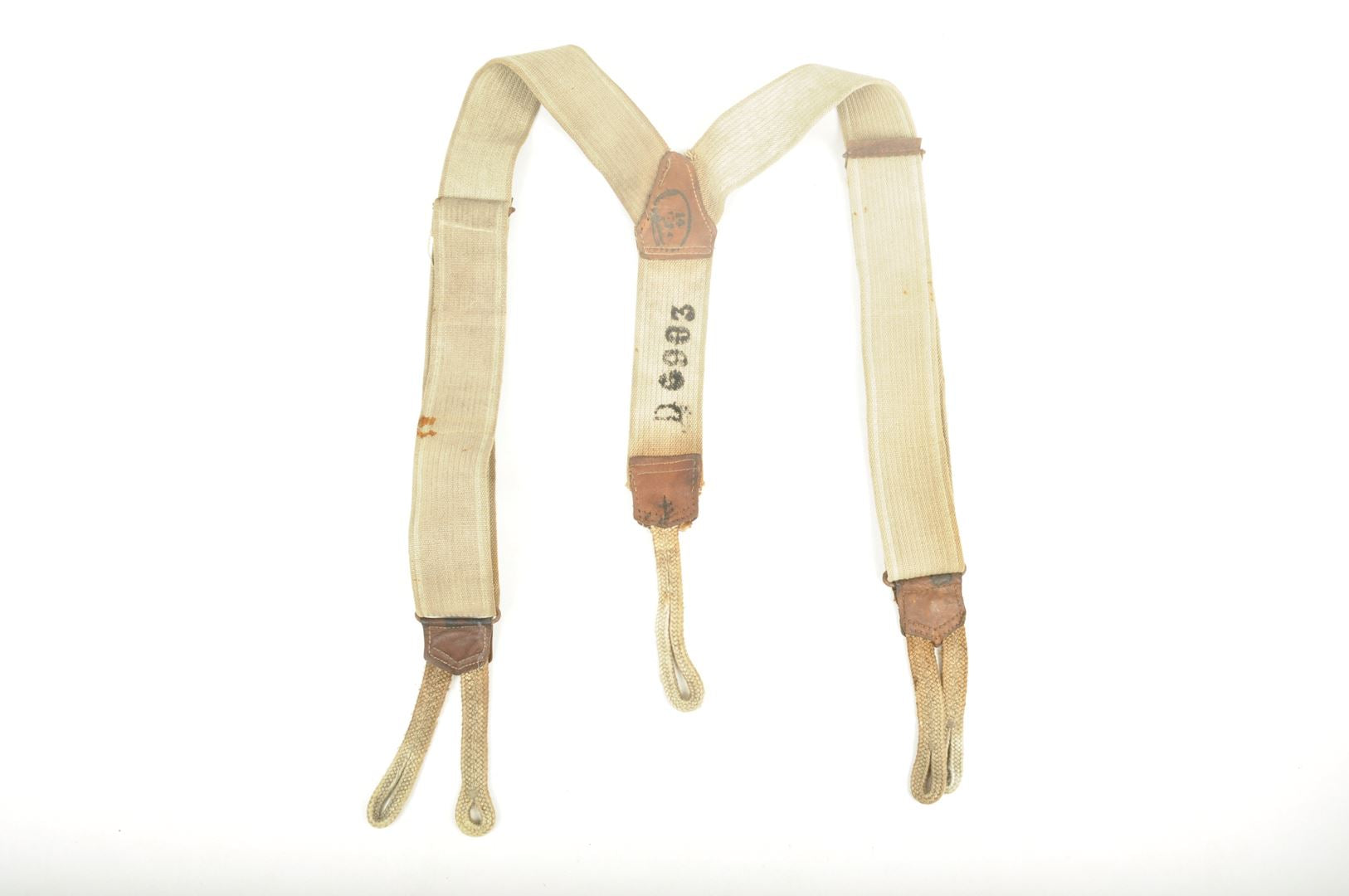 Paire de bretelles modèle 1922 datées 1924