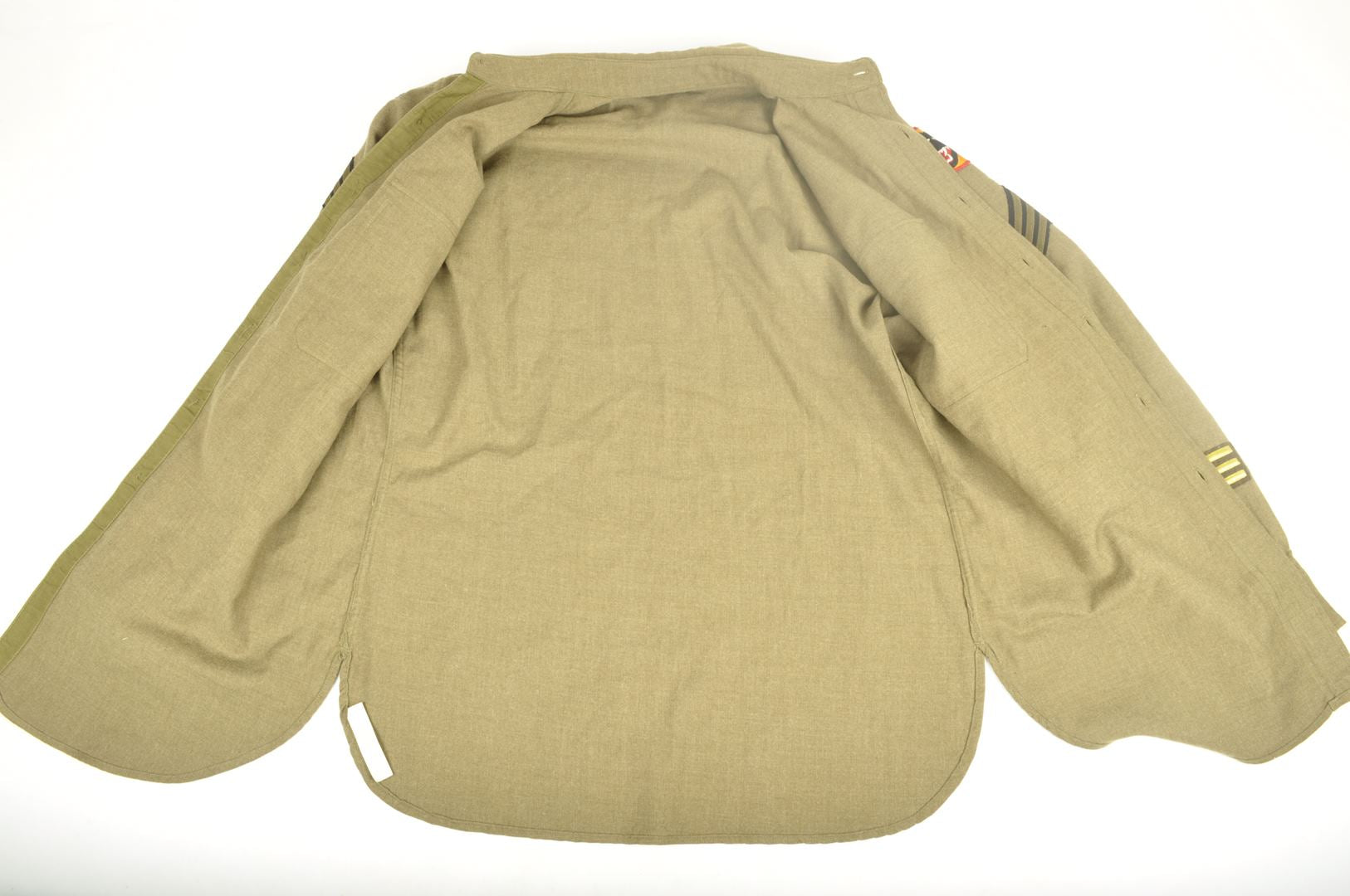 Chemise "moutarde" 66th Infantry Division / datée 1941
