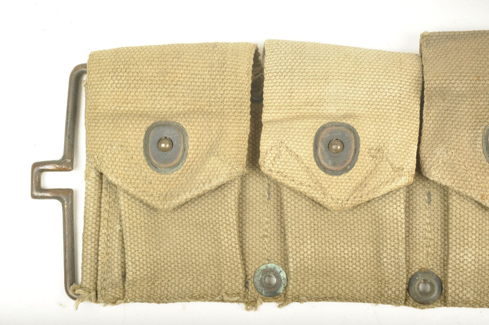 Ceinturon Américain Nominatif modèle 1923 OD3 / daté 1942