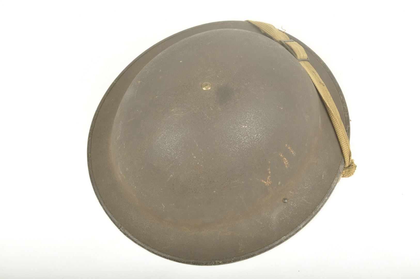 Casque Britannique MKII insignes "VII" / Saint-Vaast-la-Hougue