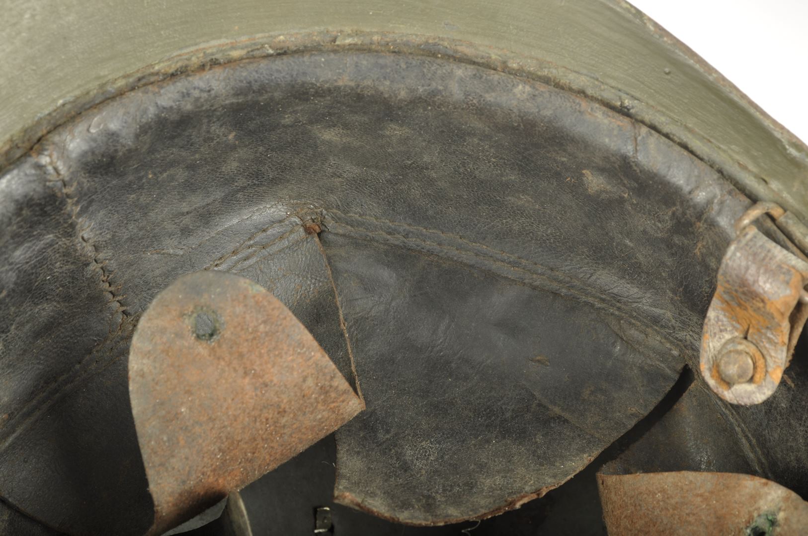Casque Adrian Modèle 1915 du Lieutenant Colonel Mignon / 72ième et 153ième RI