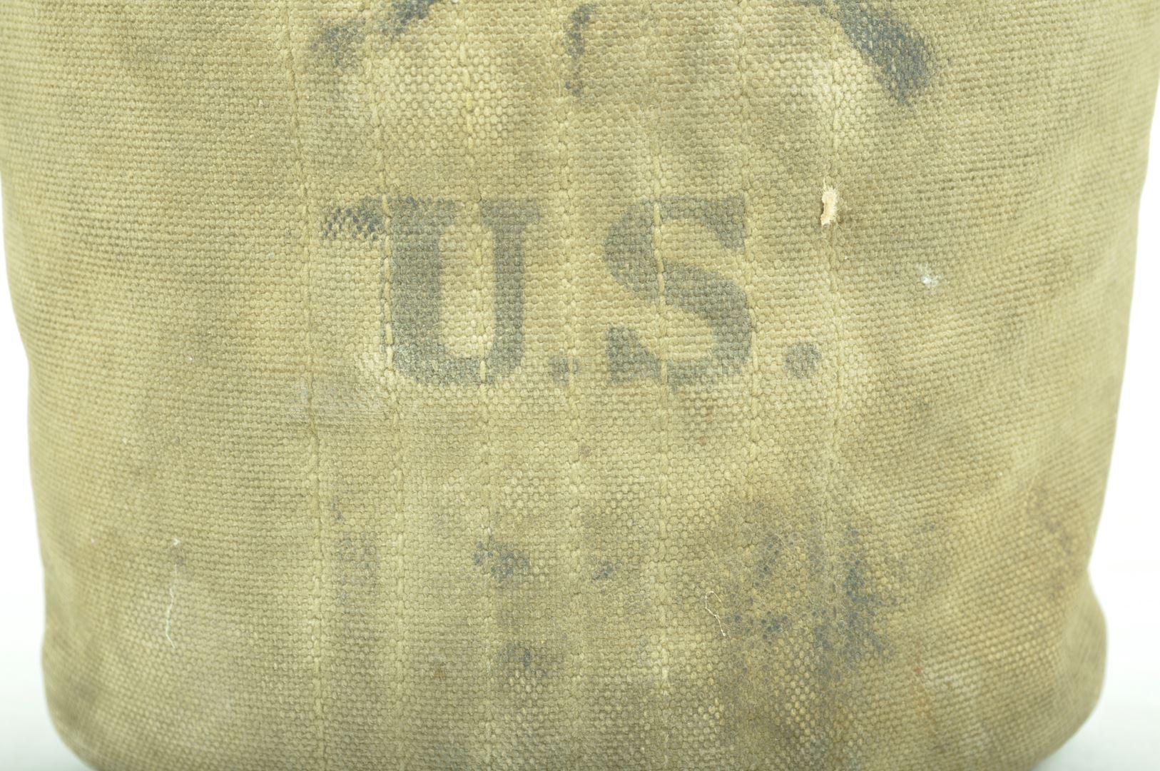 Bidon US 1910 / Housse Infanterie datée 1917