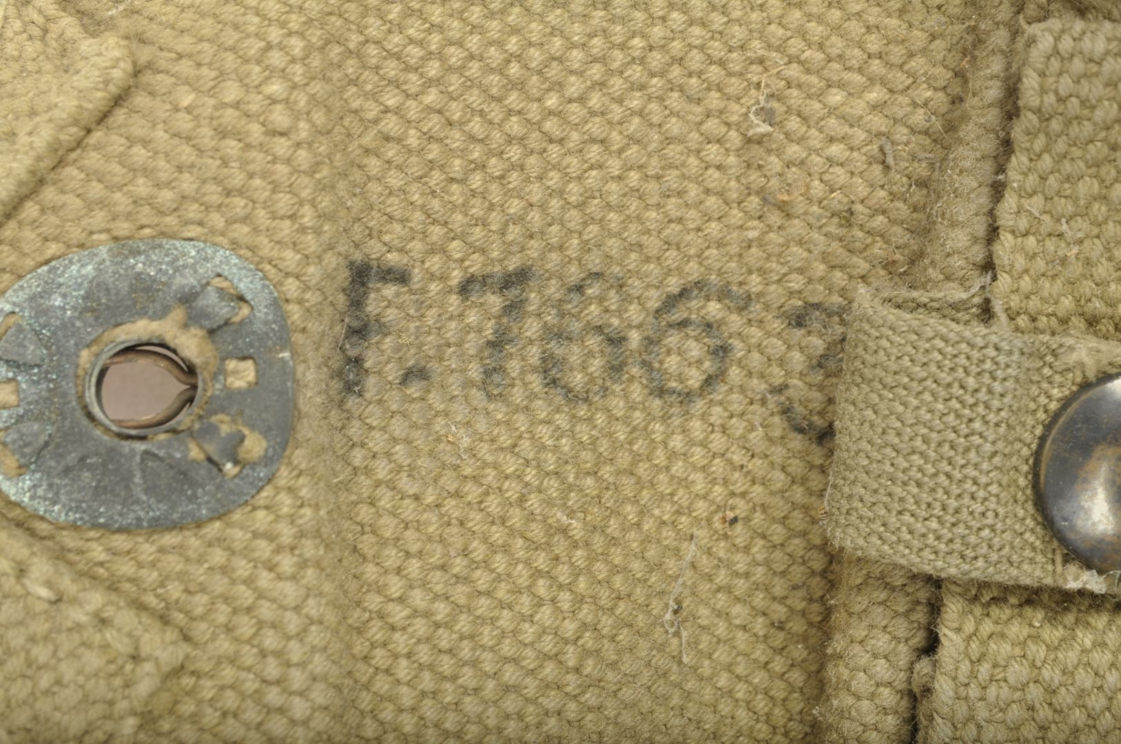Ceinturon Américain Nominatif modèle 1923 OD3 / daté 1942