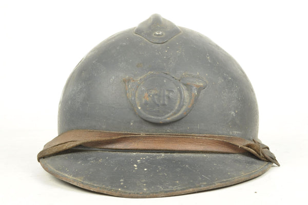 Casque Adrian de Chasseurs modèle 1915  sorti de grenier / Nominatif