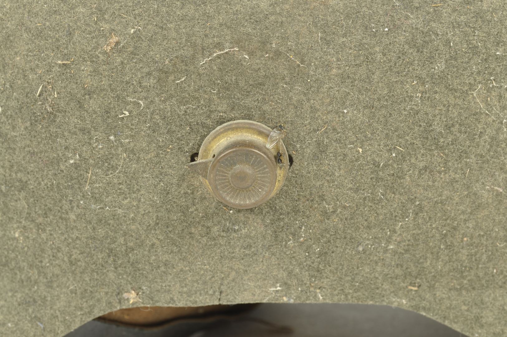 Casque à pointe Prussien " Ersatz" en feutre daté 1915 sortie de grenier / Vosges