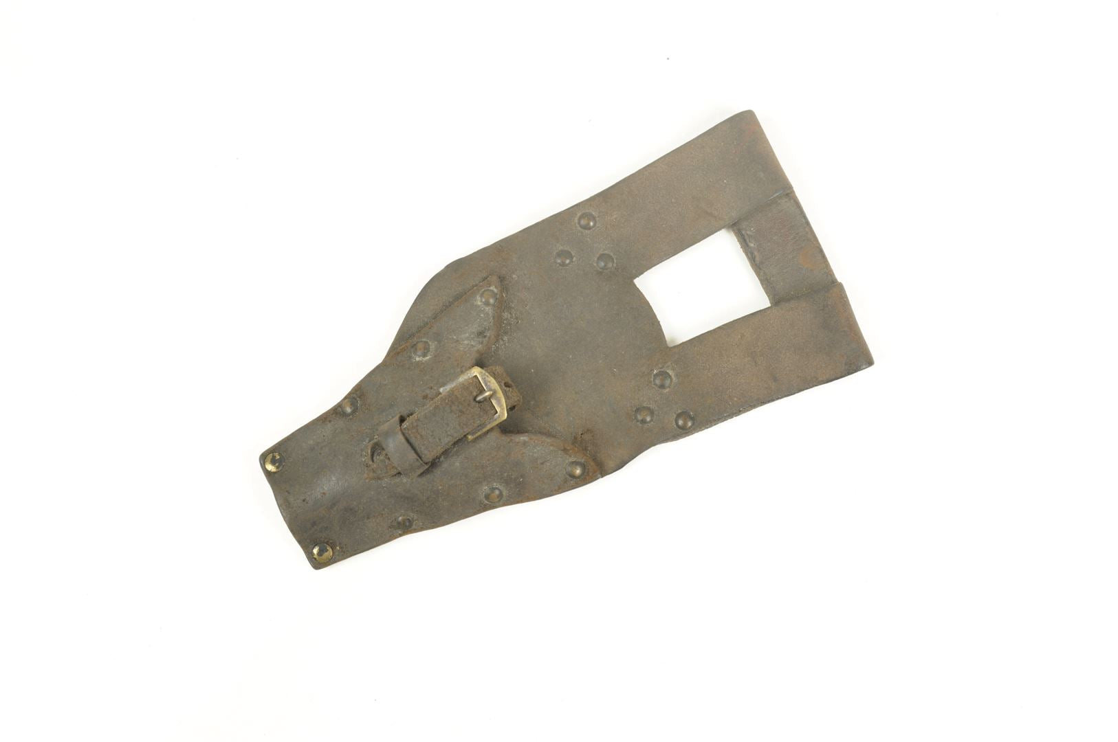 Beau gousset de Baïonnette Lebel Ersatz / Cuir riveté