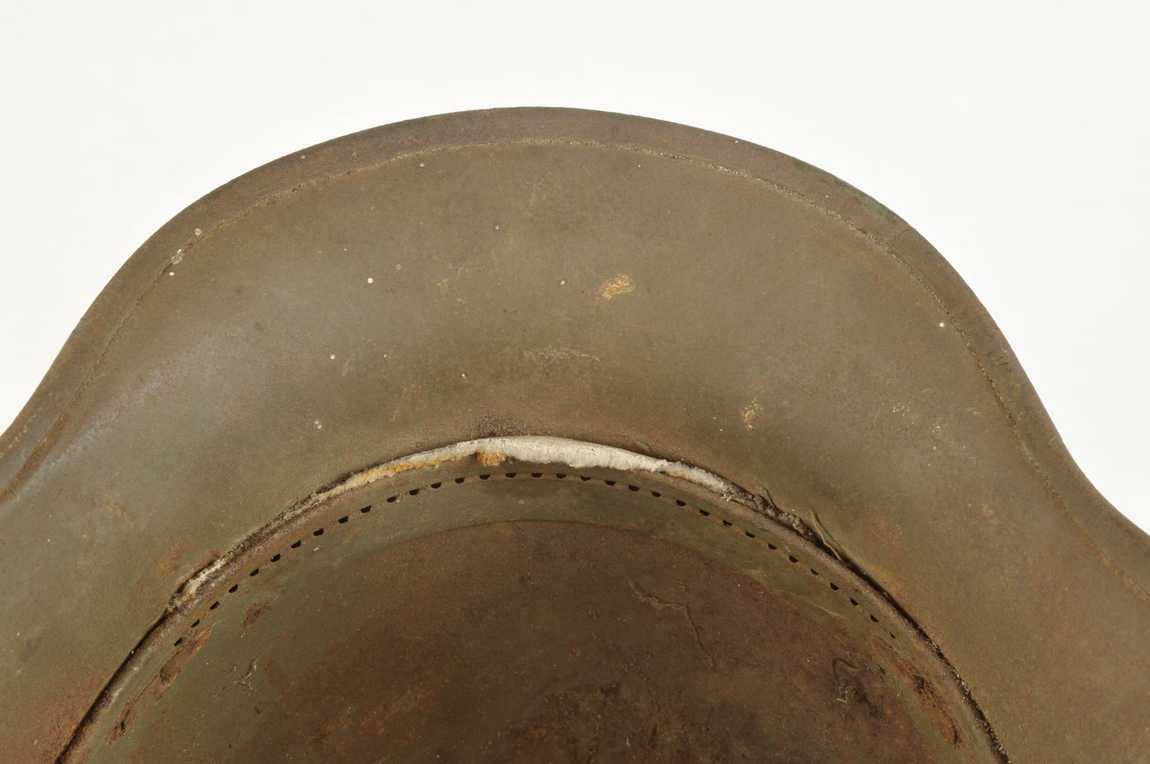 Casque Allemand modèle 1917 sorti de grenier / Alsace