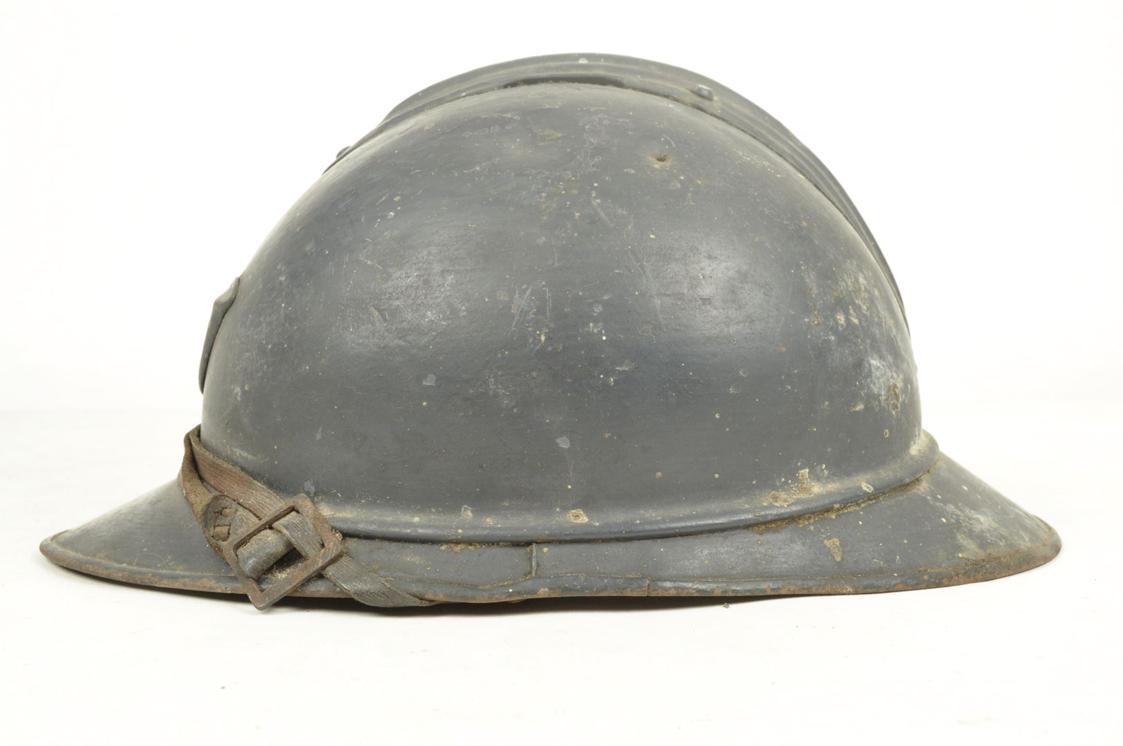 Casque Adrian de Chasseurs modèle 1915  sorti de grenier / Nominatif