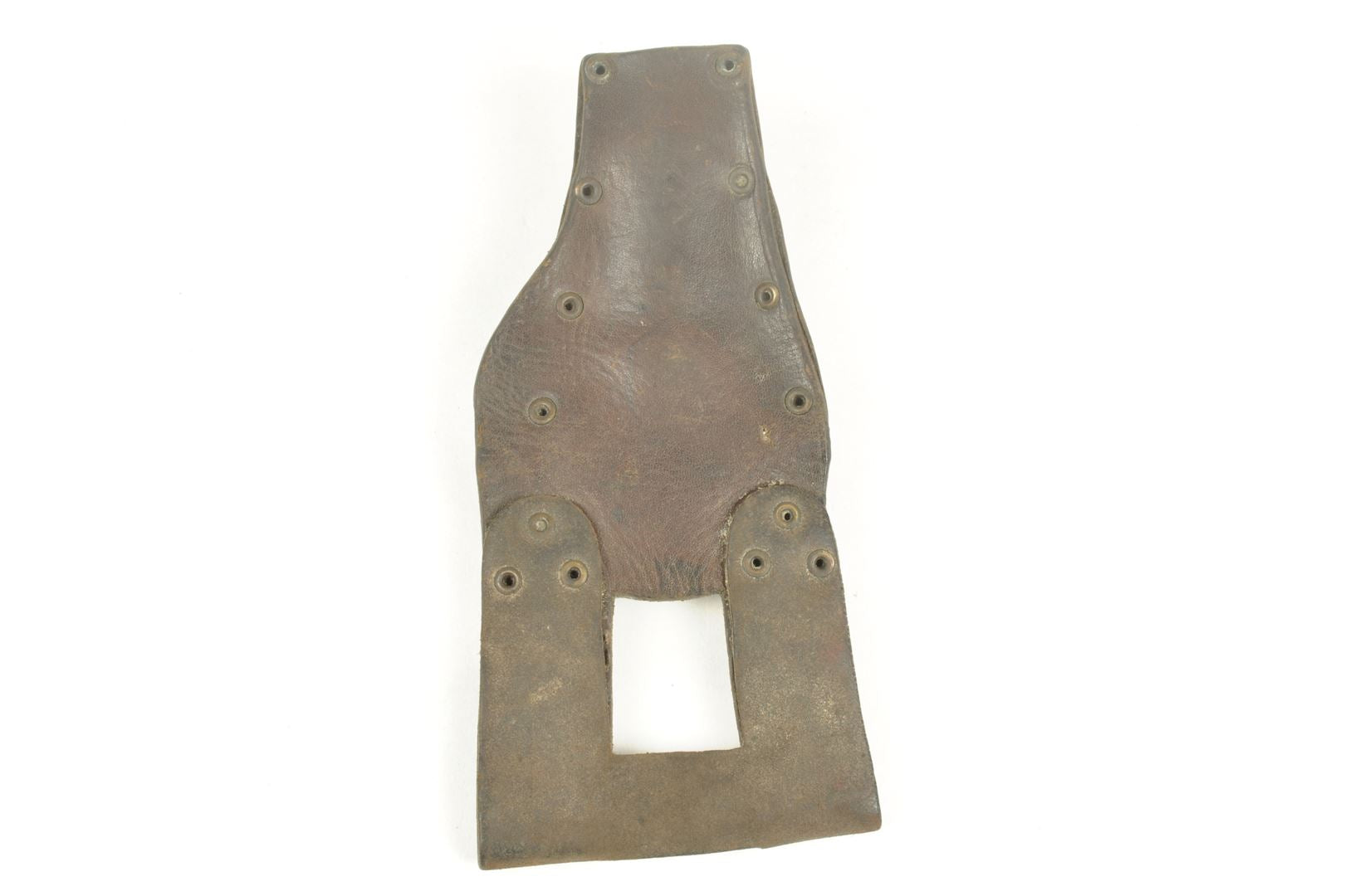 Beau gousset de Baïonnette Lebel Ersatz / Cuir riveté