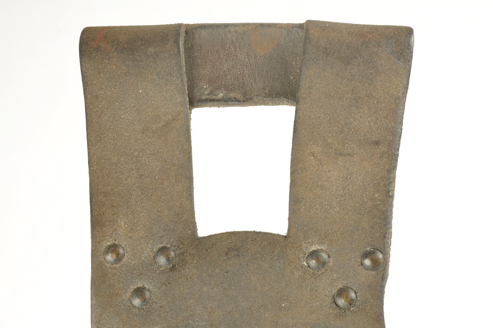 Beau gousset de Baïonnette Lebel Ersatz / Cuir riveté