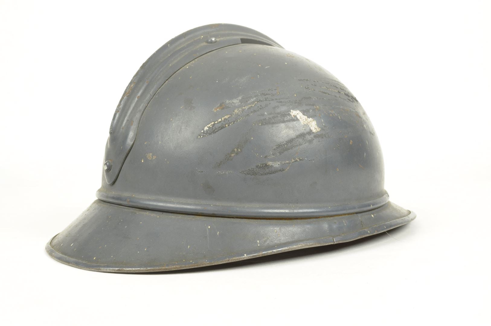 Casque Adrian d'Infanterie modèle 1915 / peinture lisse d'usine