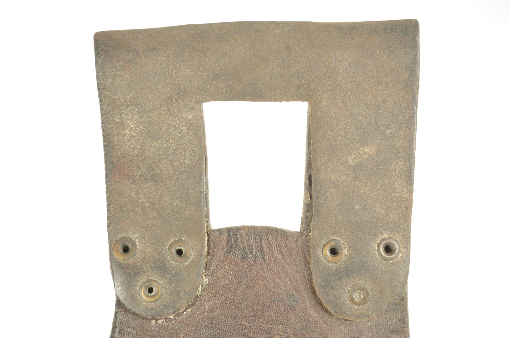 Beau gousset de Baïonnette Lebel Ersatz / Cuir riveté