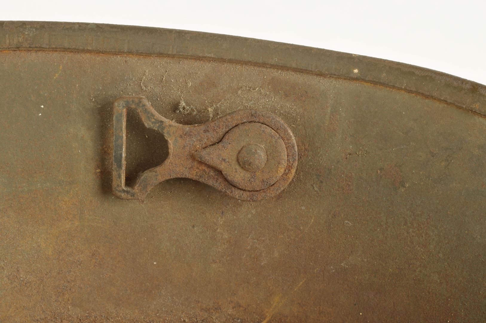 Casque Allemand modèle 1917 sorti de grenier / Alsace