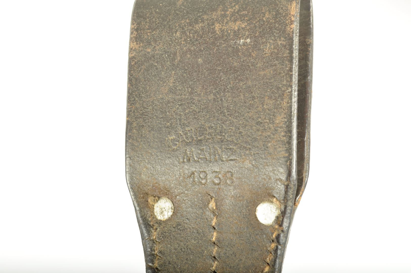 Baïonnette Allemande 84/98 "42 CVL" / Gousset daté 1938