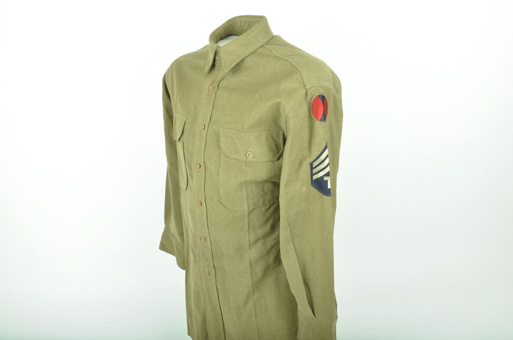 Chemise "moutarde"  / 7th Infantry Division