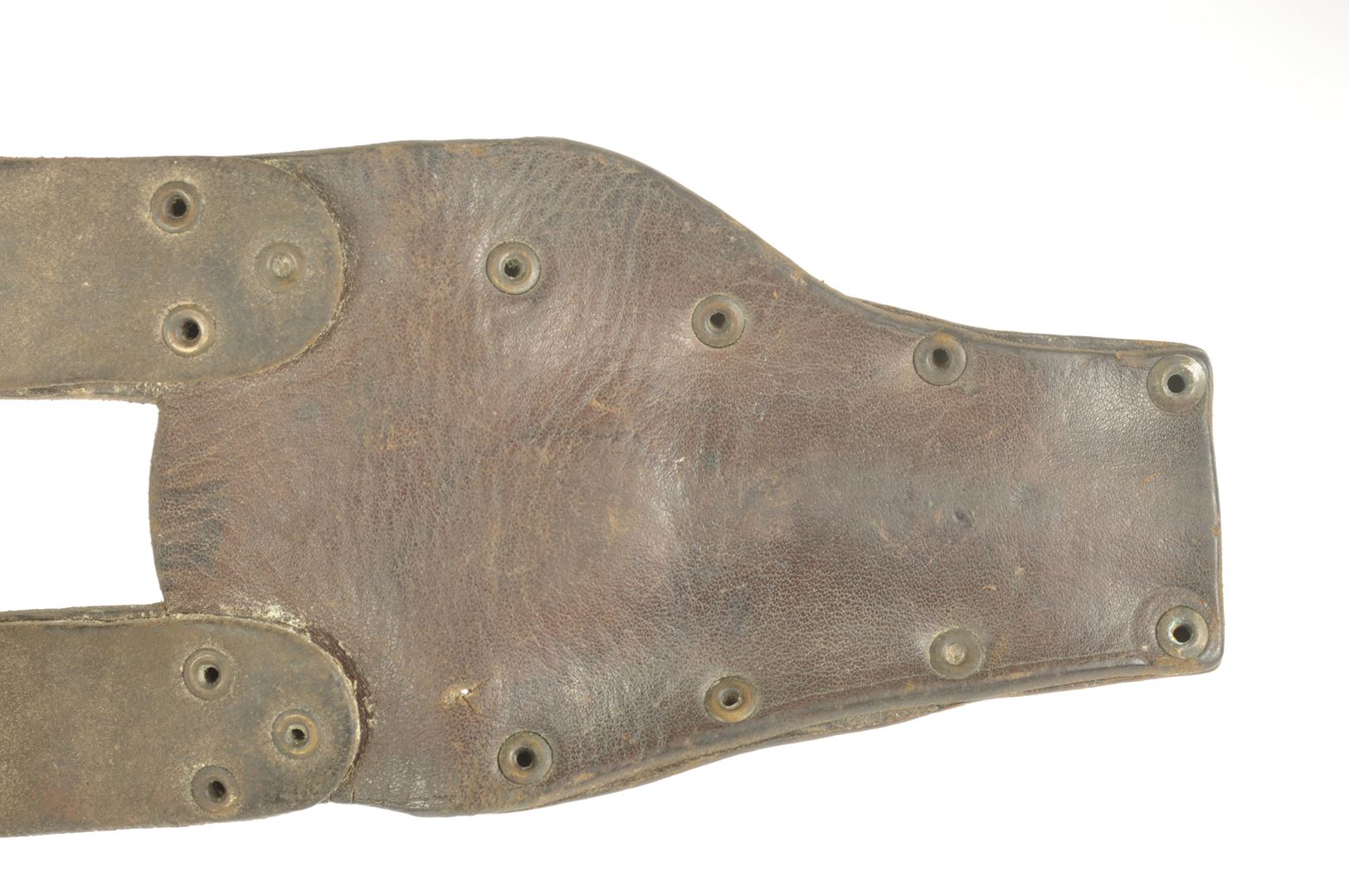 Beau gousset de Baïonnette Lebel Ersatz / Cuir riveté