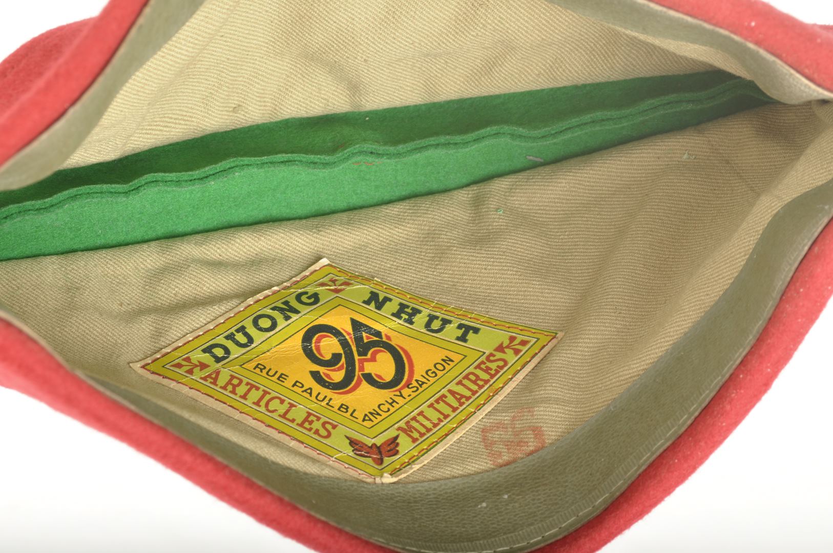 Bonnet de Police de Zouaves / Confection DUONG NHUT à SAIGON