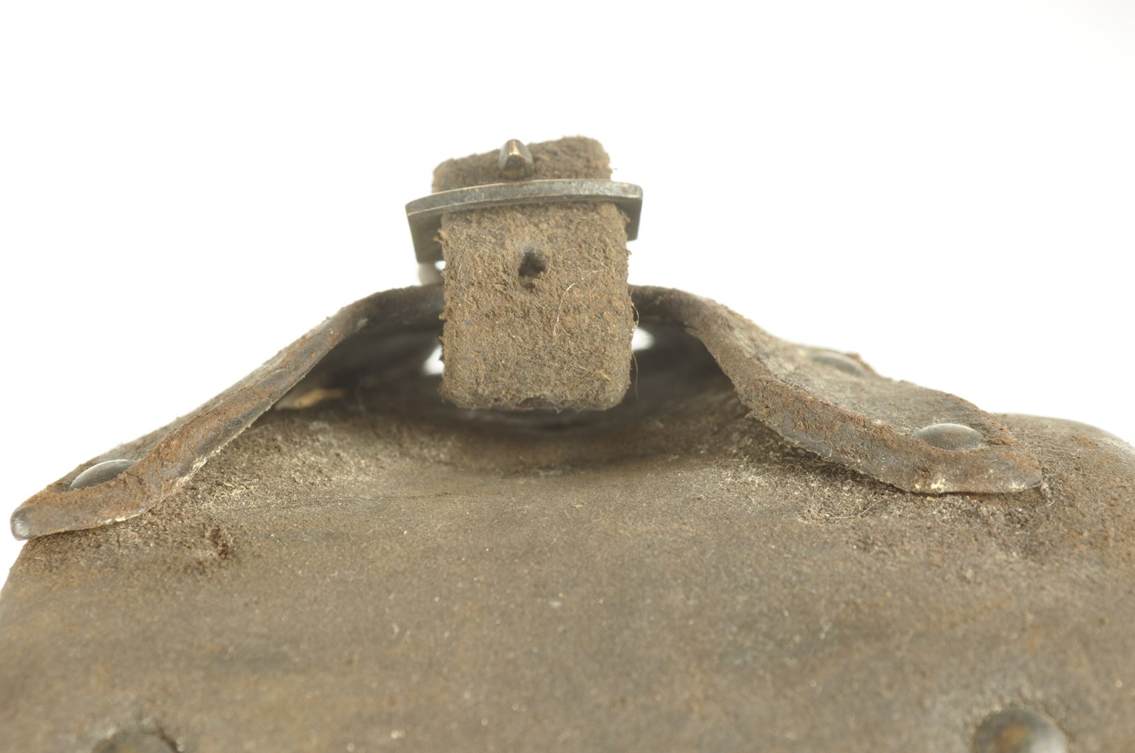 Beau gousset de Baïonnette Lebel Ersatz / Cuir riveté