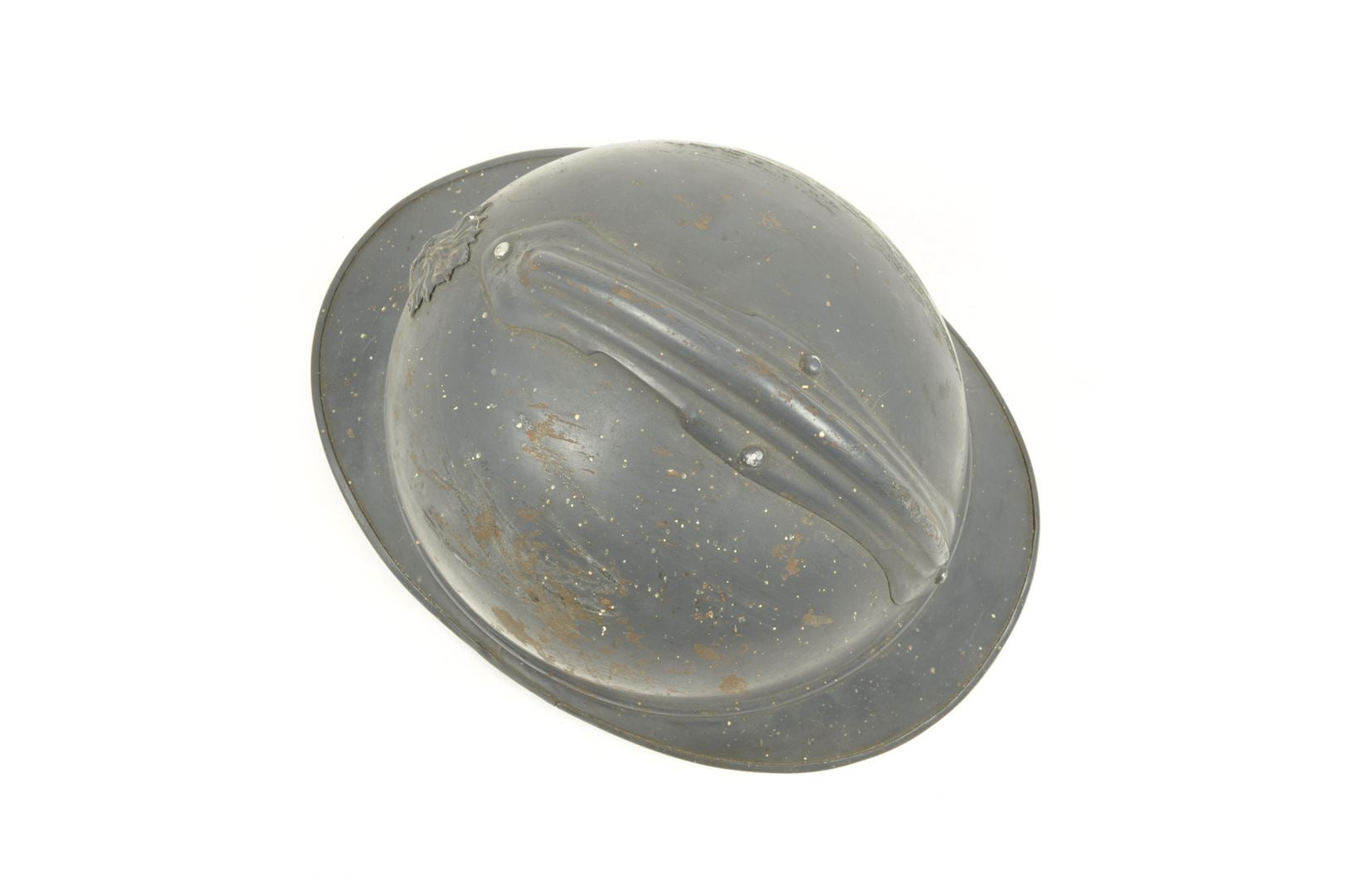 Casque Adrian d'Infanterie modèle 1915 / peinture lisse d'usine