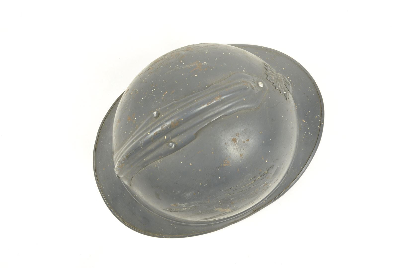 Casque Adrian d'Infanterie modèle 1915 / peinture lisse d'usine