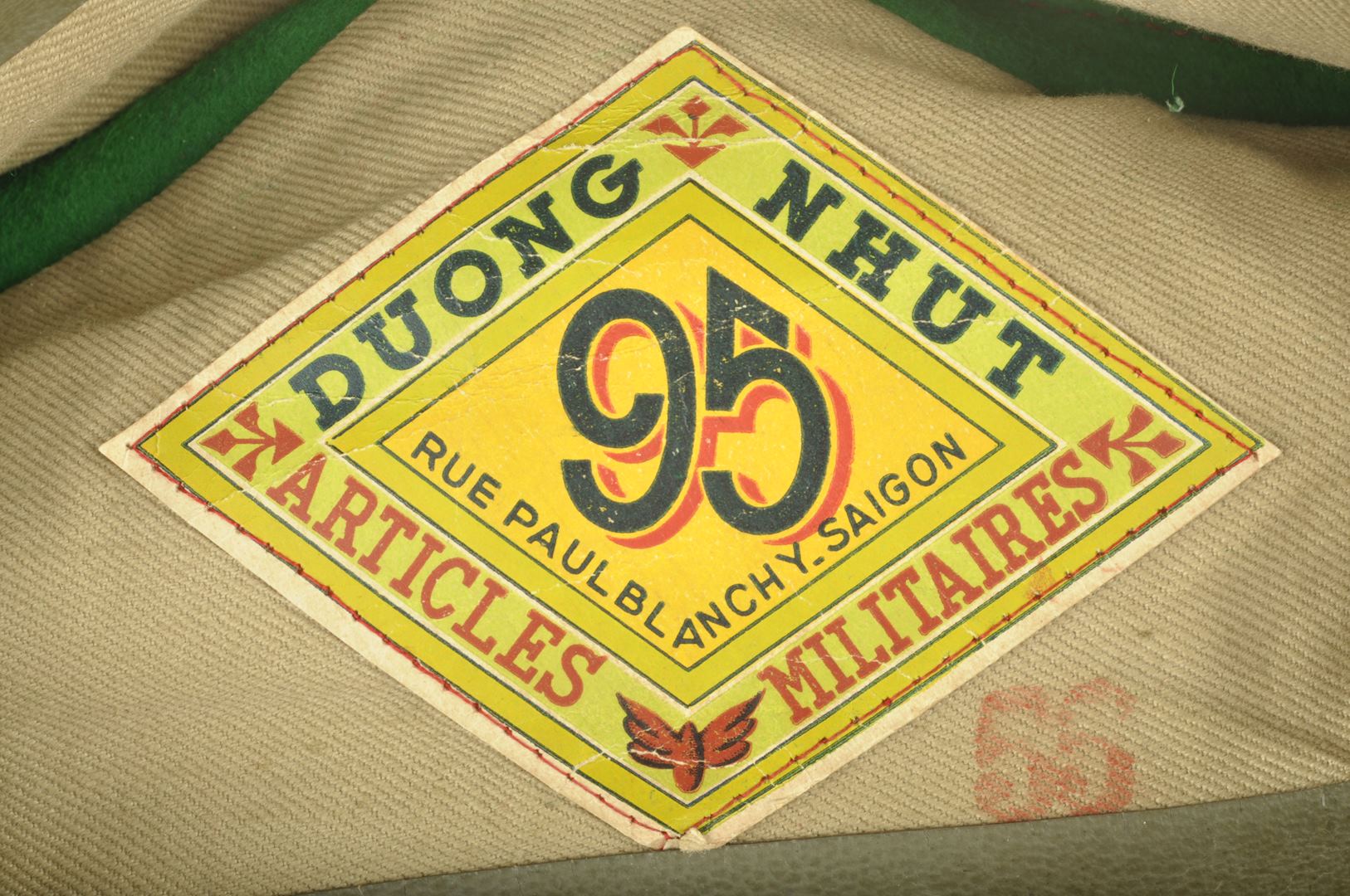 Bonnet de Police de Zouaves / Confection DUONG NHUT à SAIGON