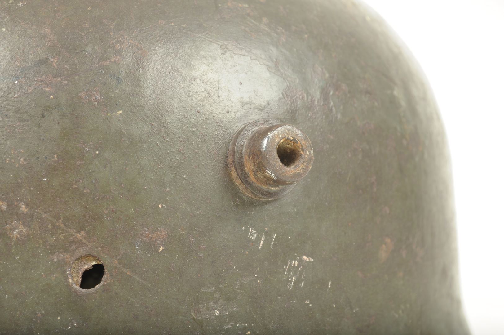 Casque Allemand modèle 1917 sorti de grenier