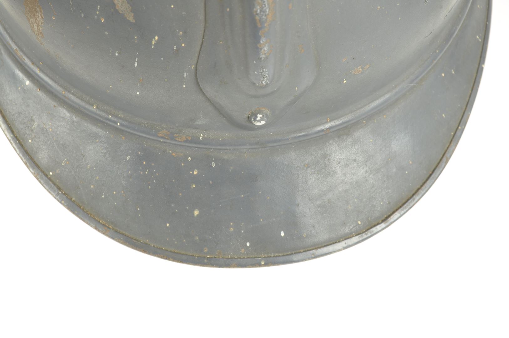 Casque Adrian d'Infanterie modèle 1915 / peinture lisse d'usine